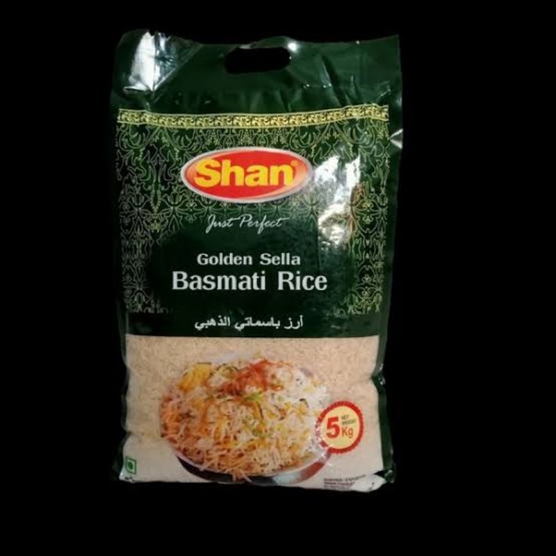 

Beras Basmati Shan Golden Sella 1kg/Shan Golden Sella Basmati Rice