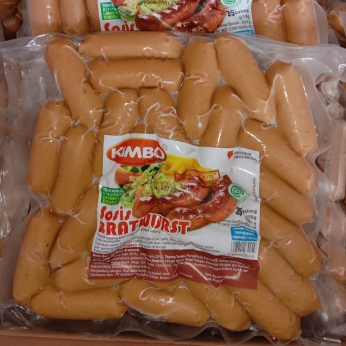 

KIMBO SOSIS COCKTAIL 25PCS / SOSIS BRATWURST / SOSIS SAPI / SOSIS MINI