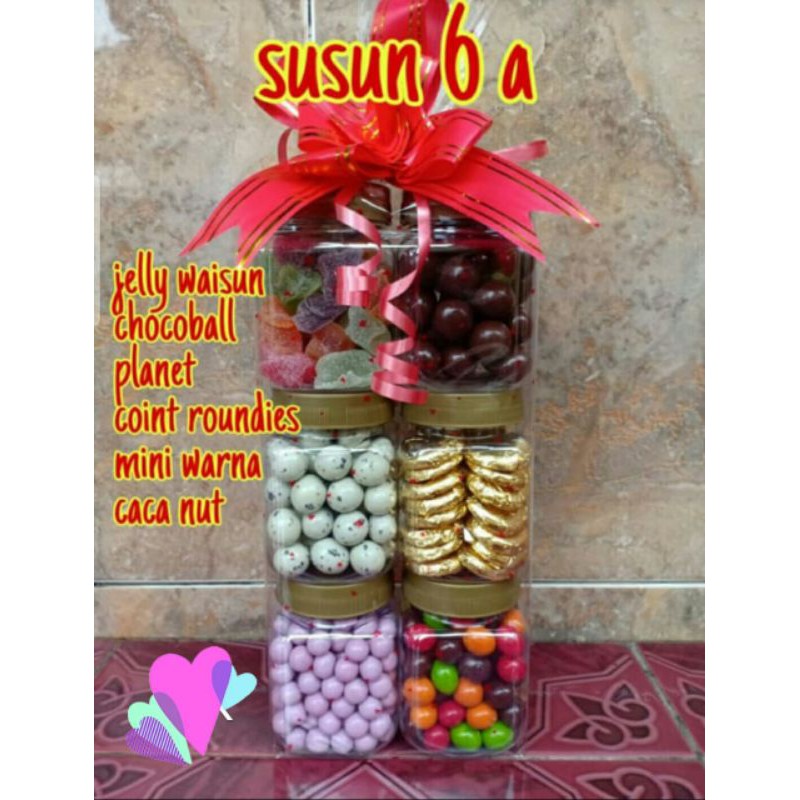 

paket coklat 6 susun