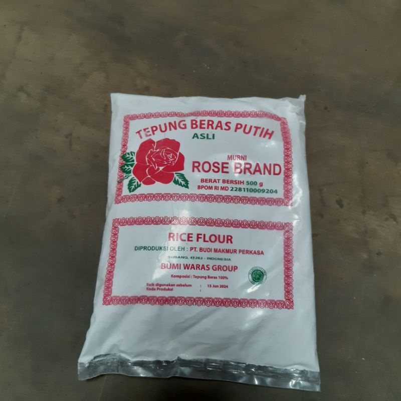 

Tepung Beras Rose Brand 500 g