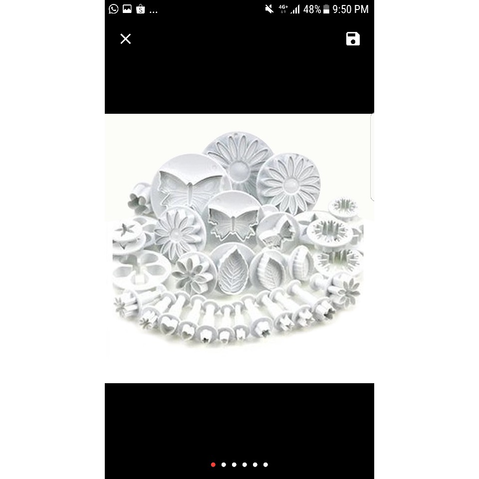 CAKE TOOLS BISCUIT CAKE CUTTER FONDANT 33PCS PLUNGER