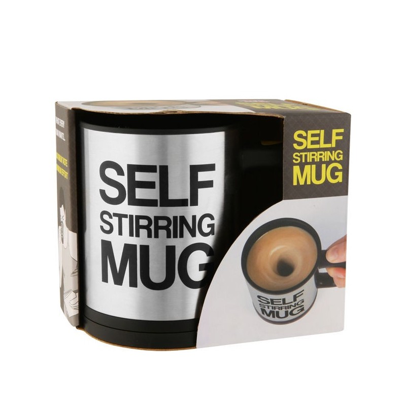 Gelas Self Stirring Mug / Gelas Unik Pengaduk Otomatis / Mug Aduk Otomatis / Gelas Mug Ajaib