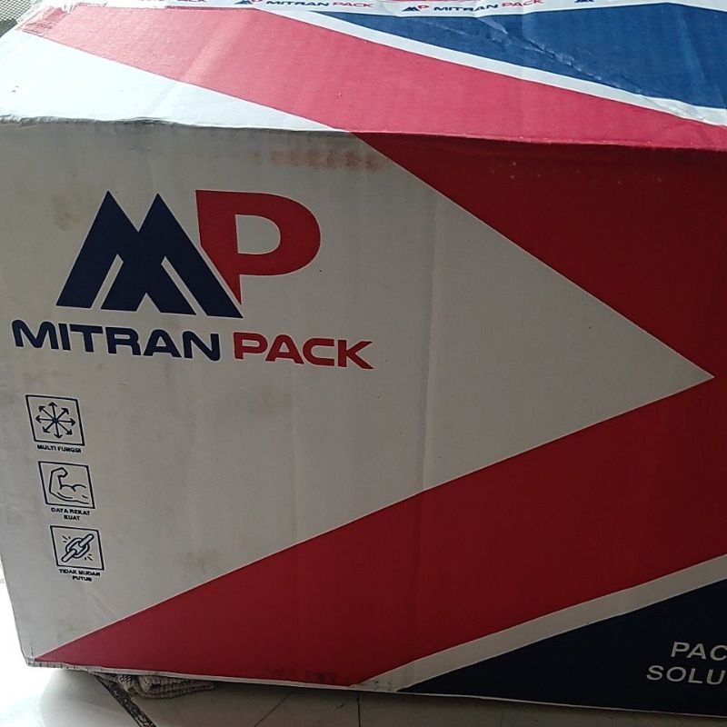 Lakban Mitran Pack ( 1 Dus ) Bening 100 yard 45mm