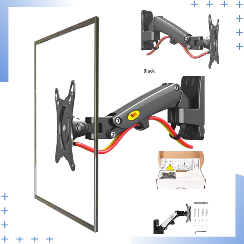 Bracket Breket Dinding TV LED vesa mount Monitor PC Komputer Universal Office Vesa Mount 17-27 Inch 