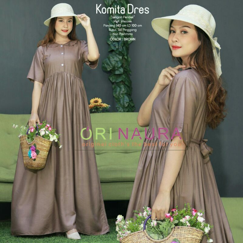 KOMITA Dress Maxi by Ori Naura