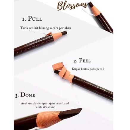 EYEBROW PEN WATERPROF PENSIL ANTI AIR UNTUK SULAM BENANG