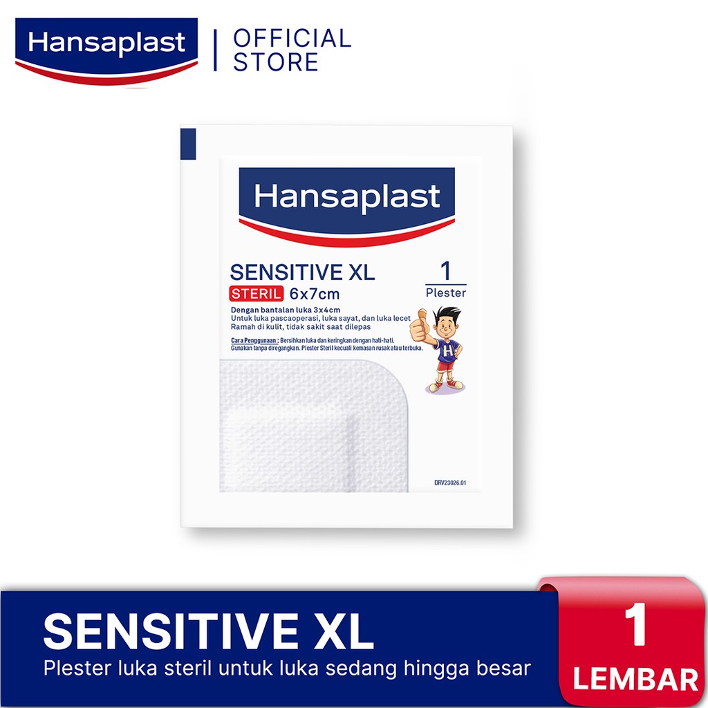 HANSAPLAST SENSITIVE XL 1 LEMBAR