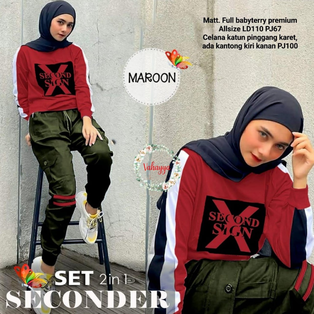 Pakain Set Seconder Full Babyterry Premium