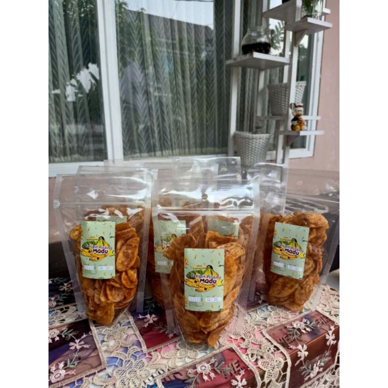 

Keripik Pisang Rasa Madu Kemasan 150 gram