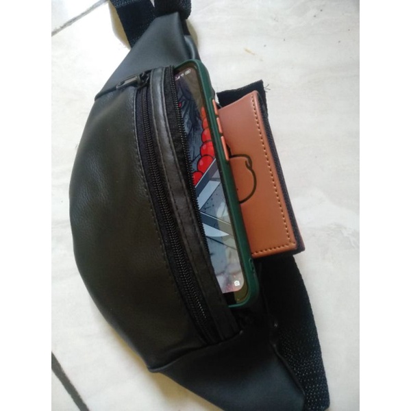 WAISTBAG / TAS PINGGANG JIBAN KULIT SINTESIS