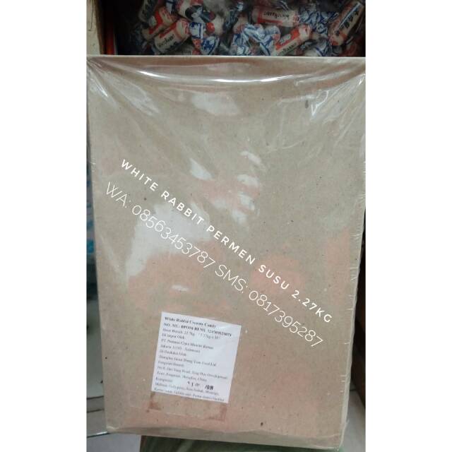 

White rabbit permen susu 2.27kg