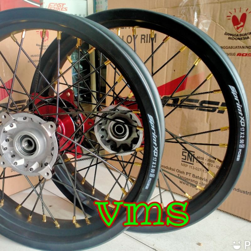 velg Supermoto CRF 150 velg sprint XD Supermoto CRF