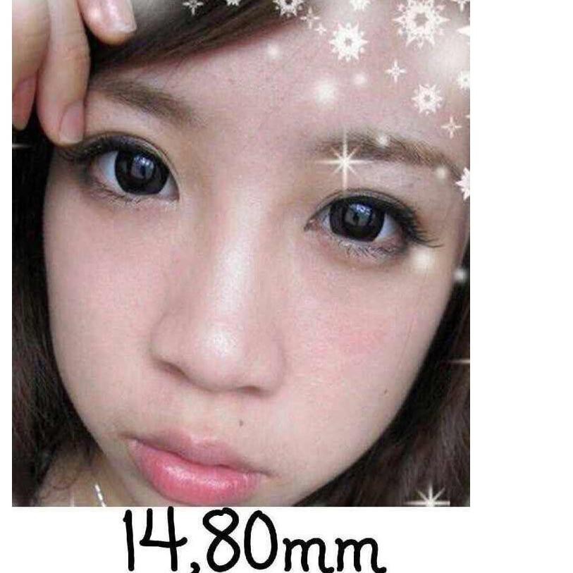 Big Eyes Softlens Hitam 