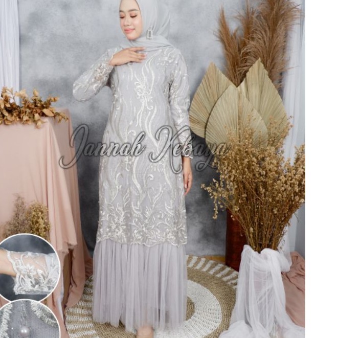 kebaya gamis tutu jannah