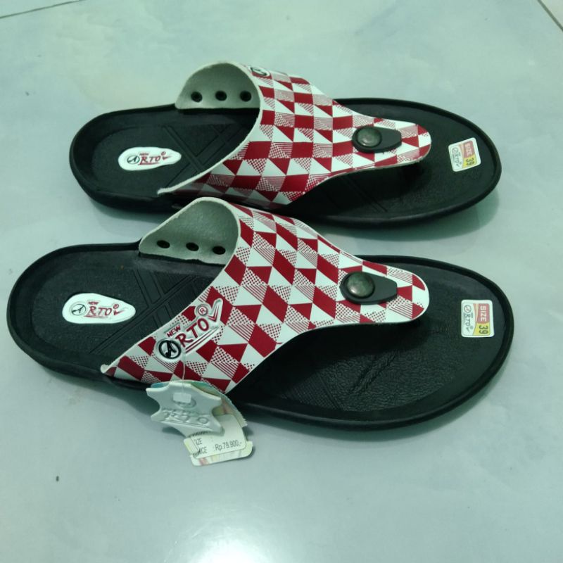 Sandal casual sandal flat japit super murah