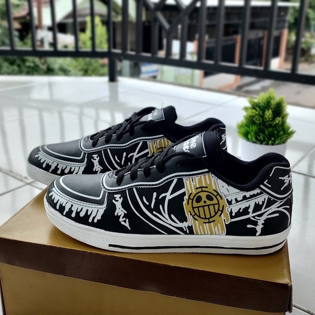 TERMURAH SEPATU ANIME ONE PIECE / SEPATU KARAKTER LOW / SEPATU KARAKTER PUTIH / SEPATU ONE PIECE / SEPATU ONE PEACE / SEPATU ANIME KEREN