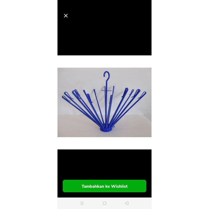 lion star folding stick 20(jemuran stik )