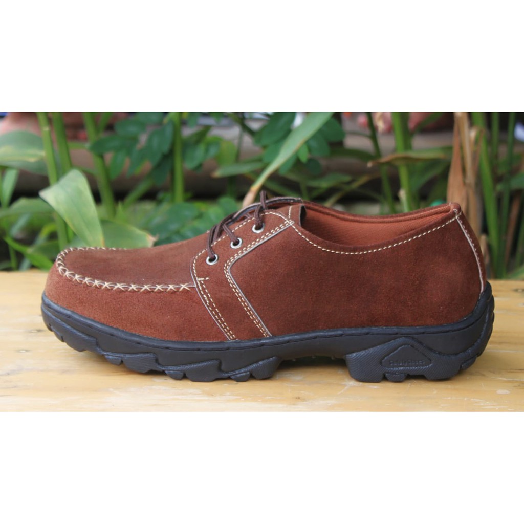 Sepatu Kasual Pria Kulit Asli Rasheda 013 Big Size