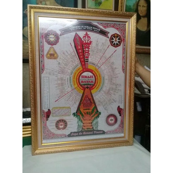 Jual Hiasan Dinding TAROMBO SI RAJA BATAK (Silsilah Batak) | Shopee