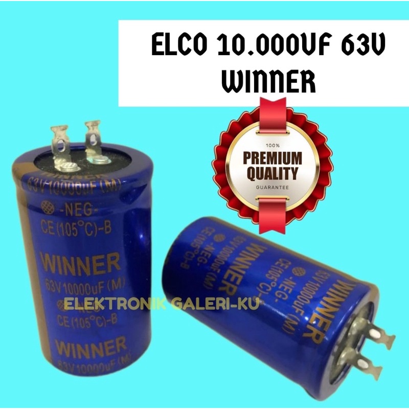 ELCO 10000UF 63V WINNER