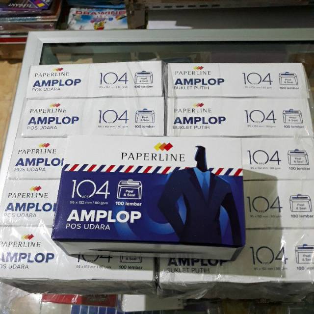 

Amplop Paperline 104 APS PPS 95X152mm 80gr