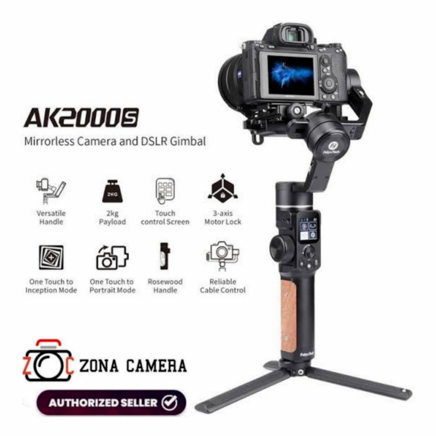 Feiyutech AK2000S Standart Gimbal Stabilizer DSLR Feiyu AK2000 3-axis