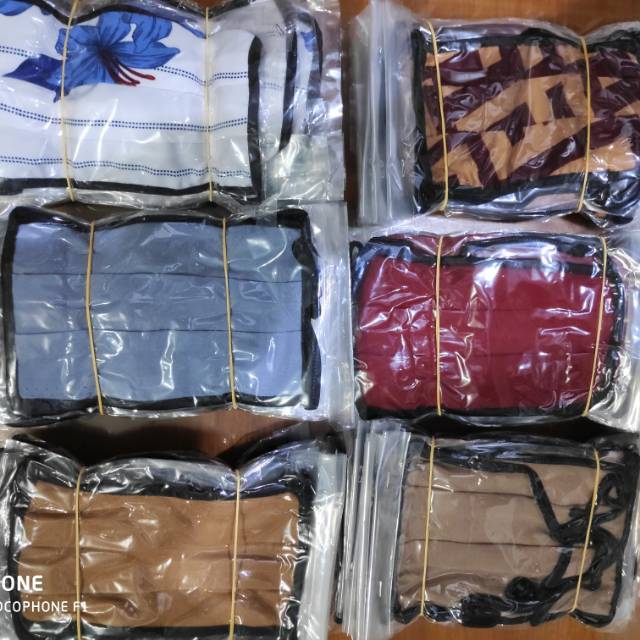 MASKER KAIN HIJAB DAN NON HIJAB