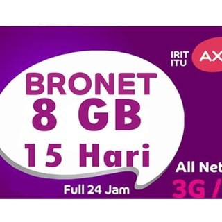 Voucher AXIS 8 GB MINI (15 HARI)