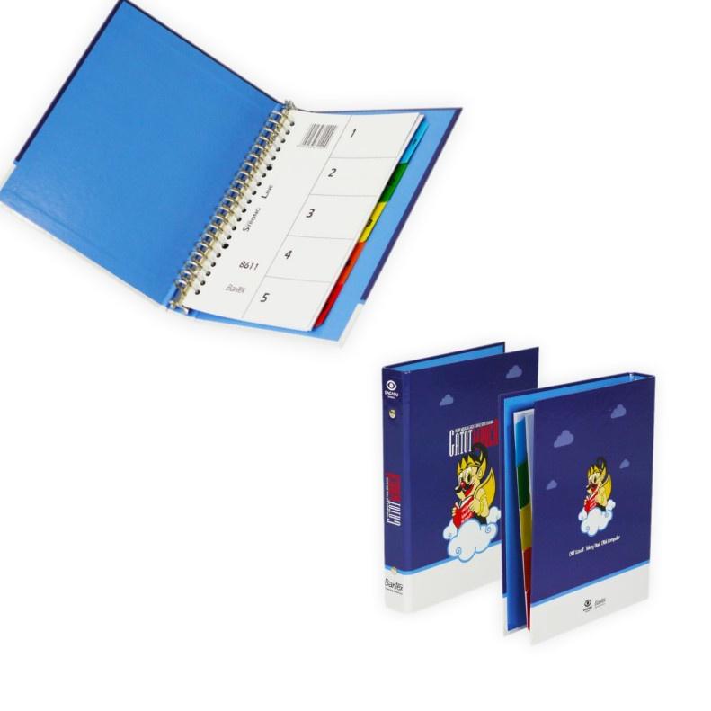 

HOT SALEBantex Binder A5 20 Ring Motif Dagadu
