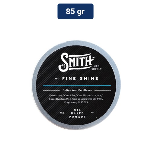 SMITH Pomade Oil Based Fine Shine 85gr