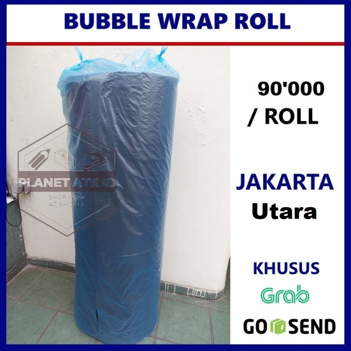

PLASTIK BUBBLE WRAP 125cmx50 METER / BUBBLE WRAP TEBAL / TERMURAH