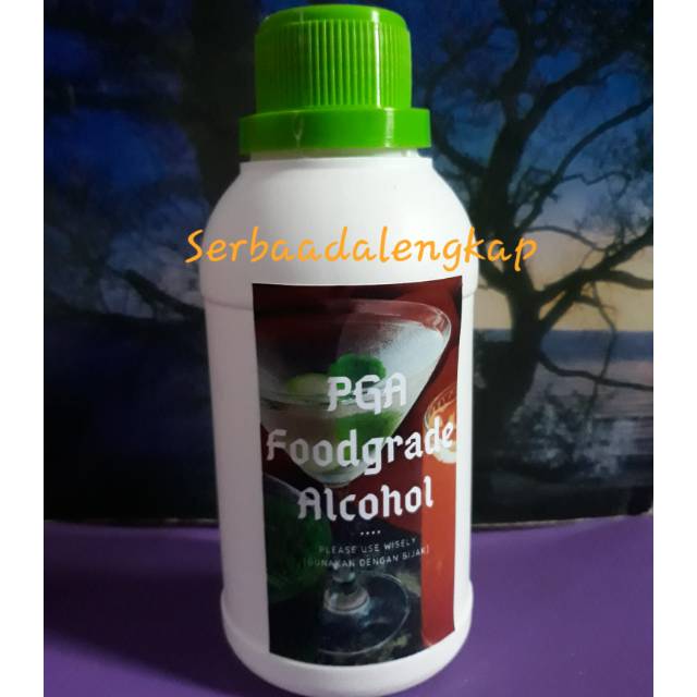 

Alkohol Food Grade 98% Kualitas Prima 550ml / Foodgrade Alcohol ( pure grain alcohol )