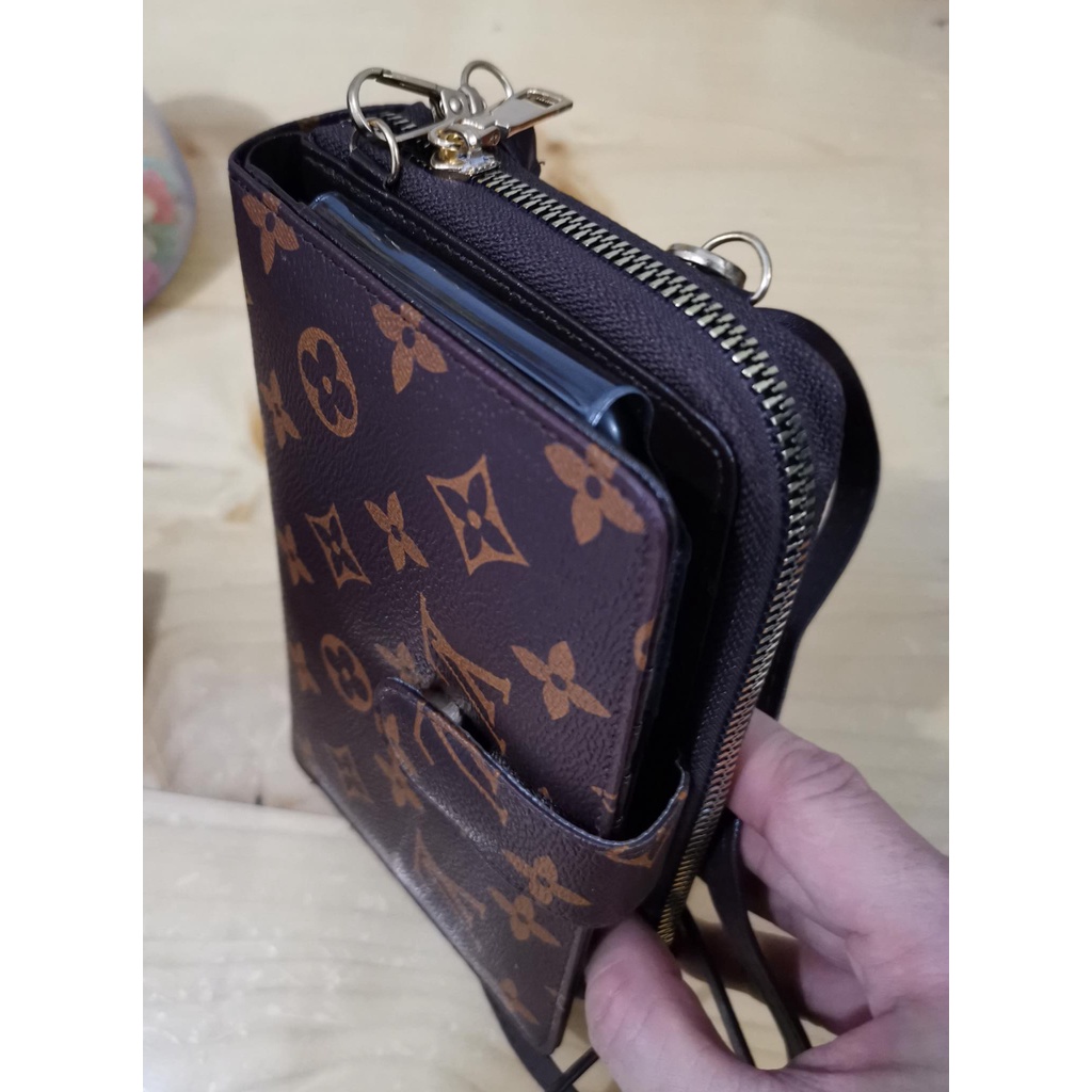 Ratutas99 DOMPET WANITA 2 RESLETING FUNGSI UNTUK SIMPAN UANG DAN KARTU UKURAN 21x10