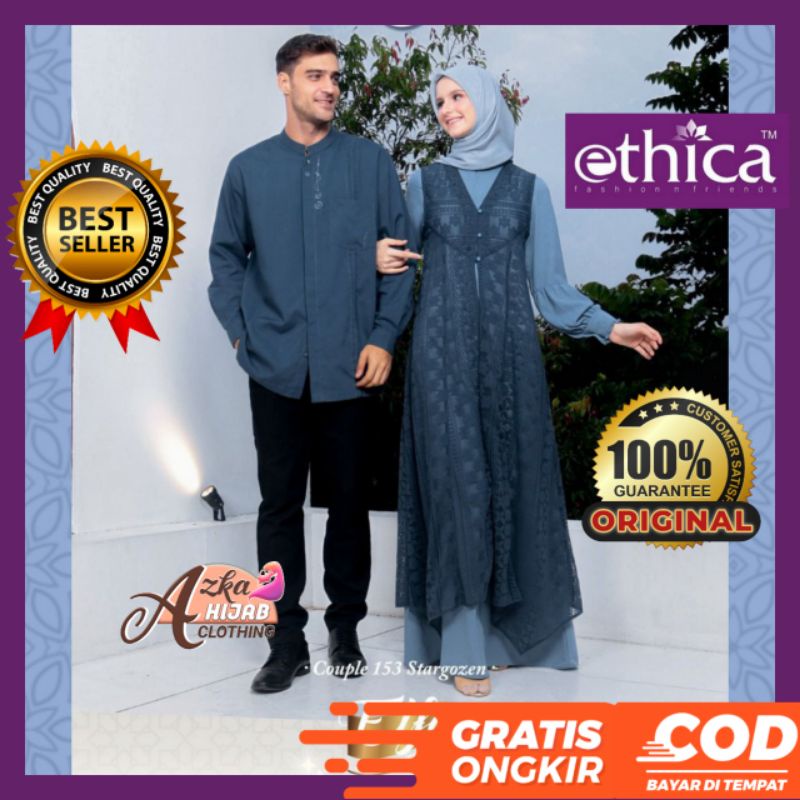 ELFA 153 SARIMBIT ETHICA 2022 / SARIMBIT ETHICA TERBARU 2022 BAJU COUPLE PASANGAN KEKINIAN / BAJU CO