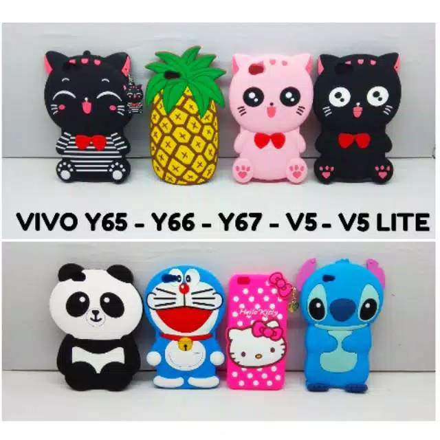 Vivo V5, V5 s, V5 lite, Y66, Y67// case boneka 3D