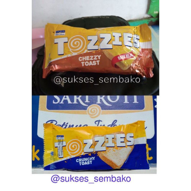 Tozzies Grosir Chezzy Toast 25gr 25g Sari Roti Kue Kering Murah Promo