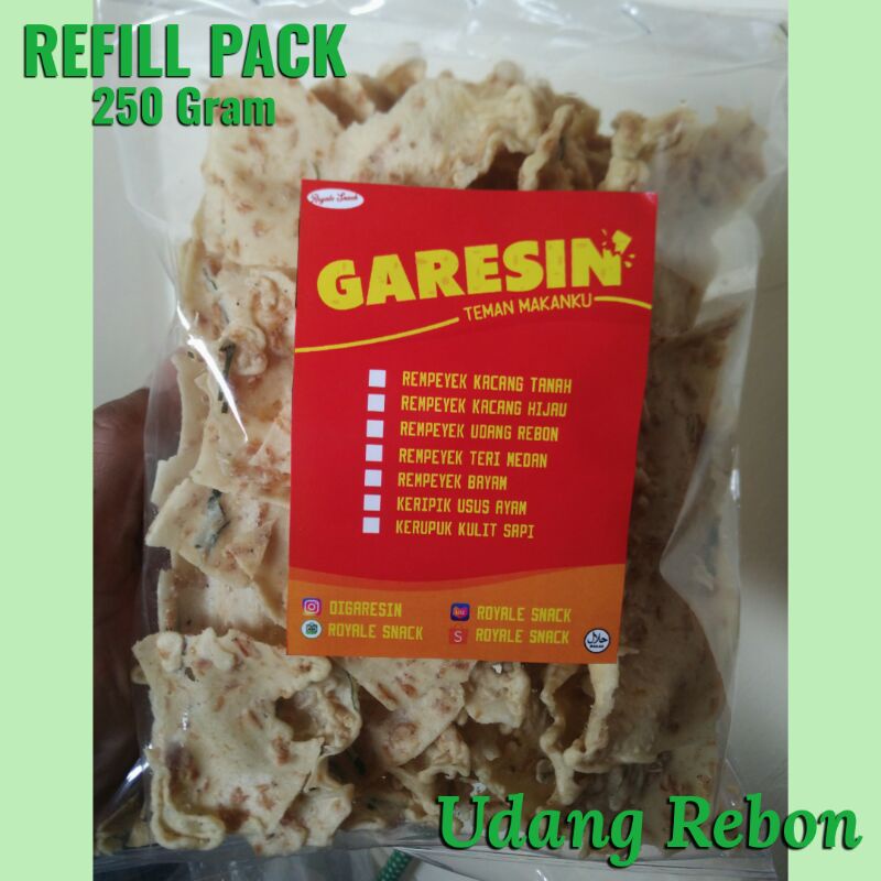 

PEYEK KACANG TANAH / BAYAM / UDANG REBON / KACANG HIJAU - KEMASAN REFILL 250 GRAM MURAH ENAK RENYAH GURIH PRODUK LOKAL JAKARTA