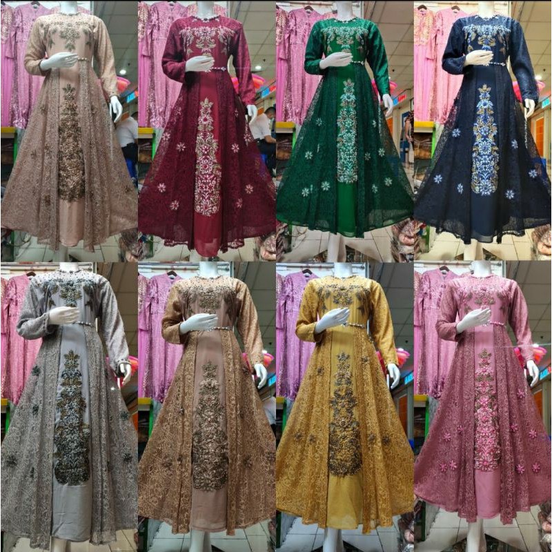 GAMIS PESTA MUSLIMAH