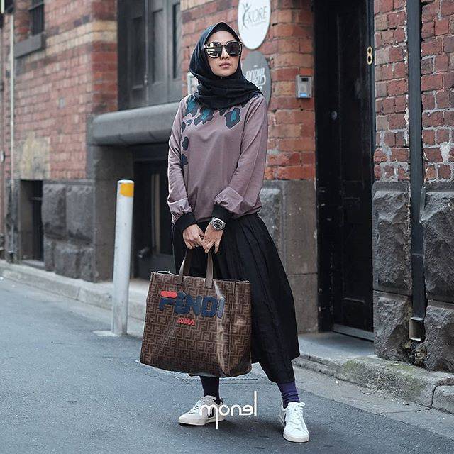 Atasan Kaos Tosca Leopard Top by Monel