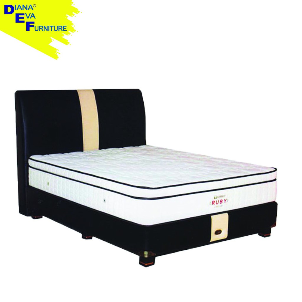 Guhdo Spring Bed Ruby Dream Bed Full Set Venetian