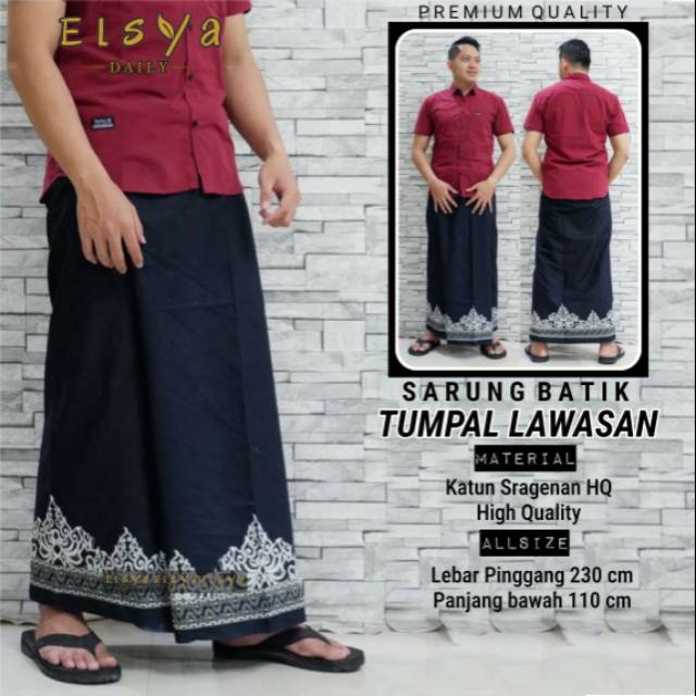 SARUNG BATIK TUMPAL LAWASAN BY ELSYA DAILY