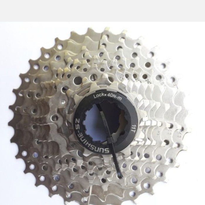 Sprocket Sunshine silver 9 speed 11-32T berkwalitas