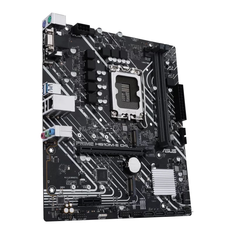 ASUS PRIME H610M-E D4-CSM | Motherboard Intel Gen 12 LGA1700 DDR4