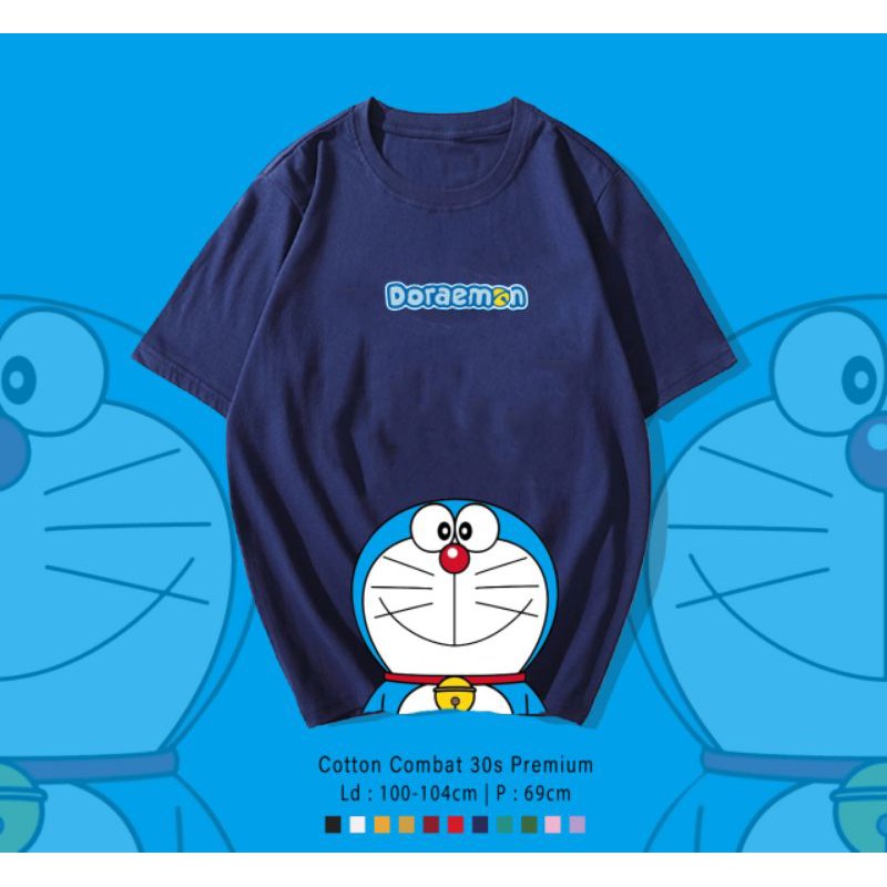 T-SHIRT / TUMBLR TEE KAOS DORAEMON OVERSIZE PREMIUM