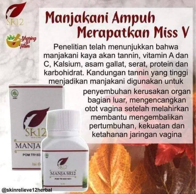 SR12 Manjakani Aceh Obat Keputihan Ampuh 100% Herbal dan Aman