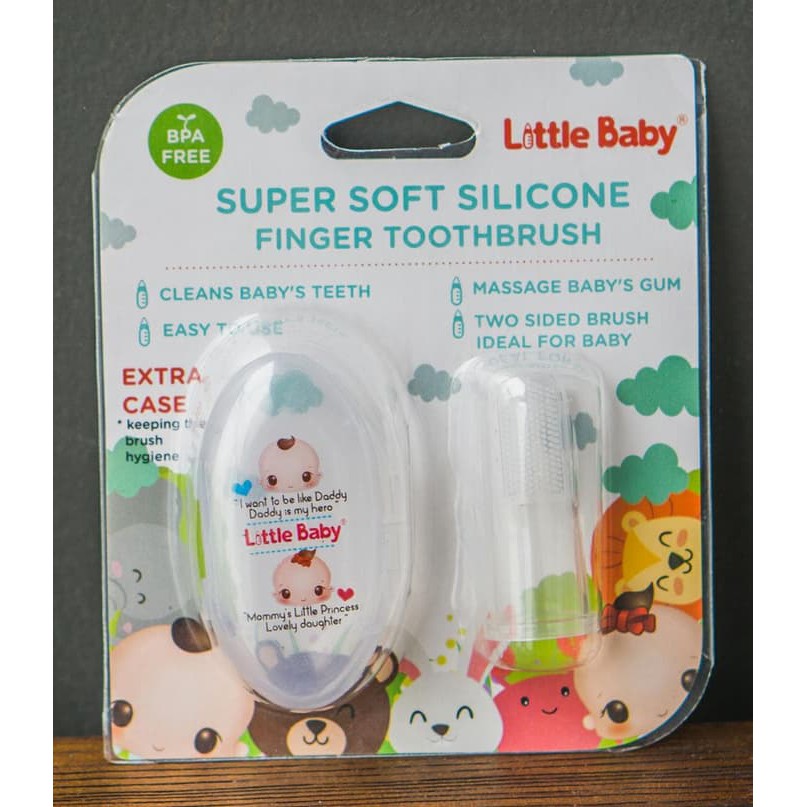 Little Baby Super Soft Silicone Finger Toothbrush 0310