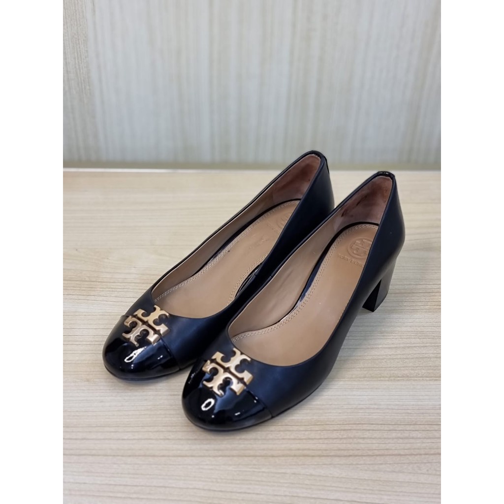 Tory Burch Everly Pump 5MM Black Size 6.5 (APR-13)