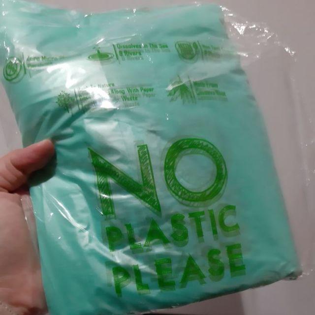 Trashbag Kantong Sampah Organik Plastik Singkong Size 44x60