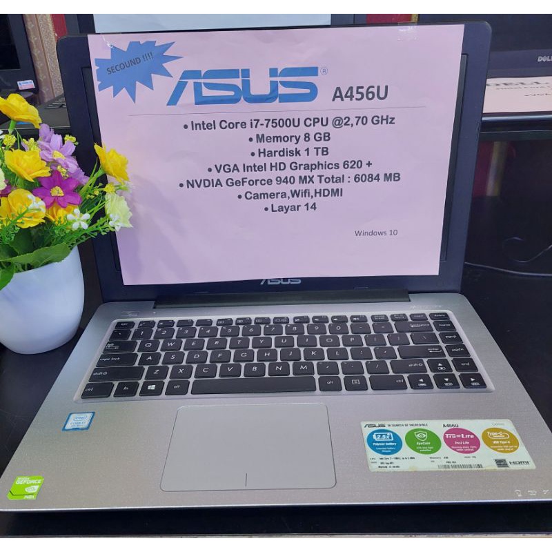 ASUS A456U CORE I7 GEN 7