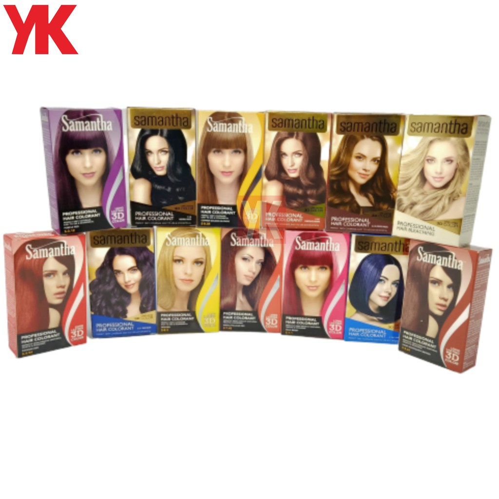 ☑️ YK ☑️ SAMANTHA Hair Color / Semir /Pewarna rambut